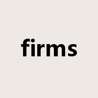 firms是什么意思