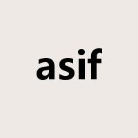 asif是什么意思