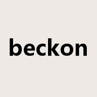 beckon是什么意思