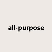 all-purpose是什么意思