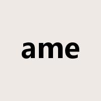 ame是什么意思