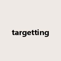targetting是什么意思