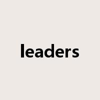 leaders是什么意思