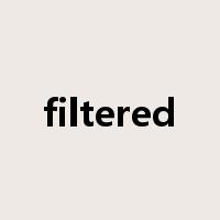 filtered是什么意思