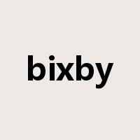 bixby是什么意思