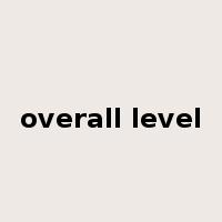 overall level是什么意思