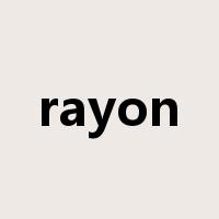 rayon是什么意思
