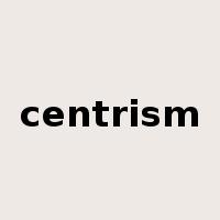 centrism是什么意思