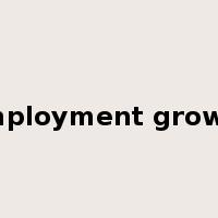 employment growth是什么意思