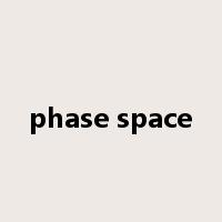 phase space是什么意思