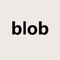 blob是什么意思
