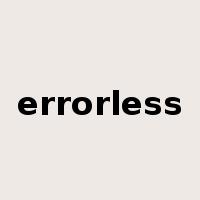 errorless是什么意思