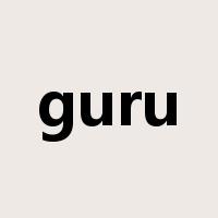 guru是什么意思