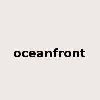 oceanfront是什么意思