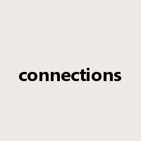 connections是什么意思