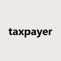 taxpayer是什么意思