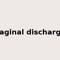 vaginal discharge是什么意思