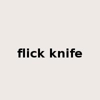 flick knife是什么意思