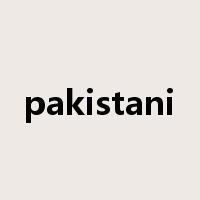 pakistani是什么意思