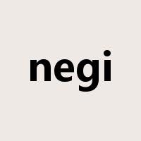 negi是什么意思