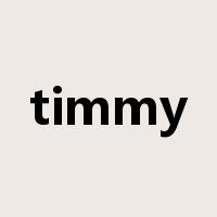 timmy是什么意思