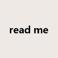 read me是什么意思