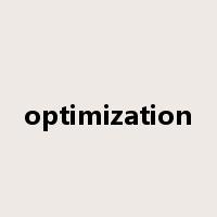 optimization是什么意思