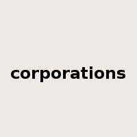 corporations是什么意思