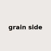 grain side是什么意思