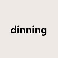 dinning是什么意思