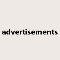 advertisements是什么意思