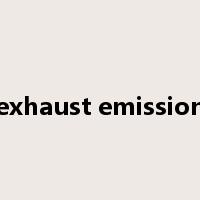 exhaust emission是什么意思