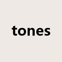 tones是什么意思