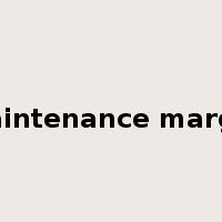 maintenance margin是什么意思
