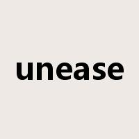 unease是什么意思