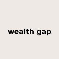 wealth gap是什么意思