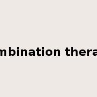 combination therapy是什么意思
