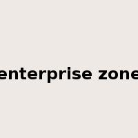 enterprise zone是什么意思