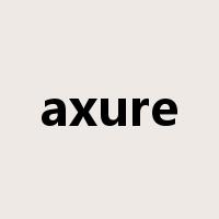 axure是什么意思
