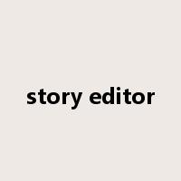 story editor是什么意思