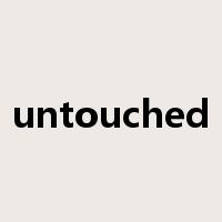 untouched是什么意思