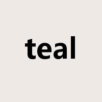 teal是什么意思
