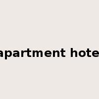 apartment hotel是什么意思