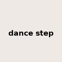 dance step是什么意思