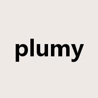 plumy是什么意思