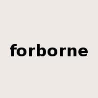forborne是什么意思