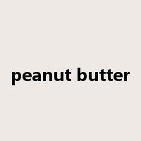 peanut butter是什么意思