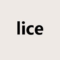 lice是什么意思