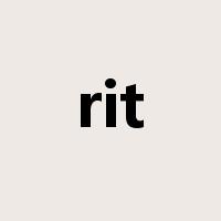rit是什么意思