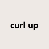 curl up是什么意思